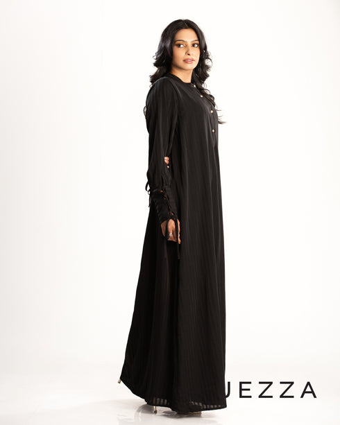 Satin A-Line Dress 63322